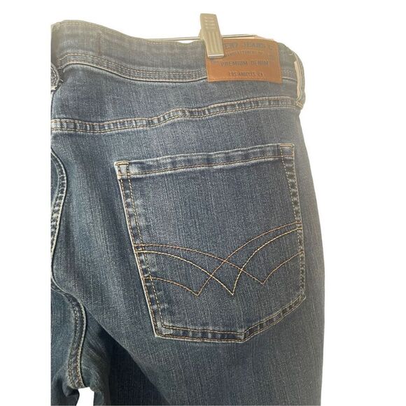 Seven7 Men's Blue Slim Straight Fit Full Length Denim Jeans Size 36 - Picture 16 of 16